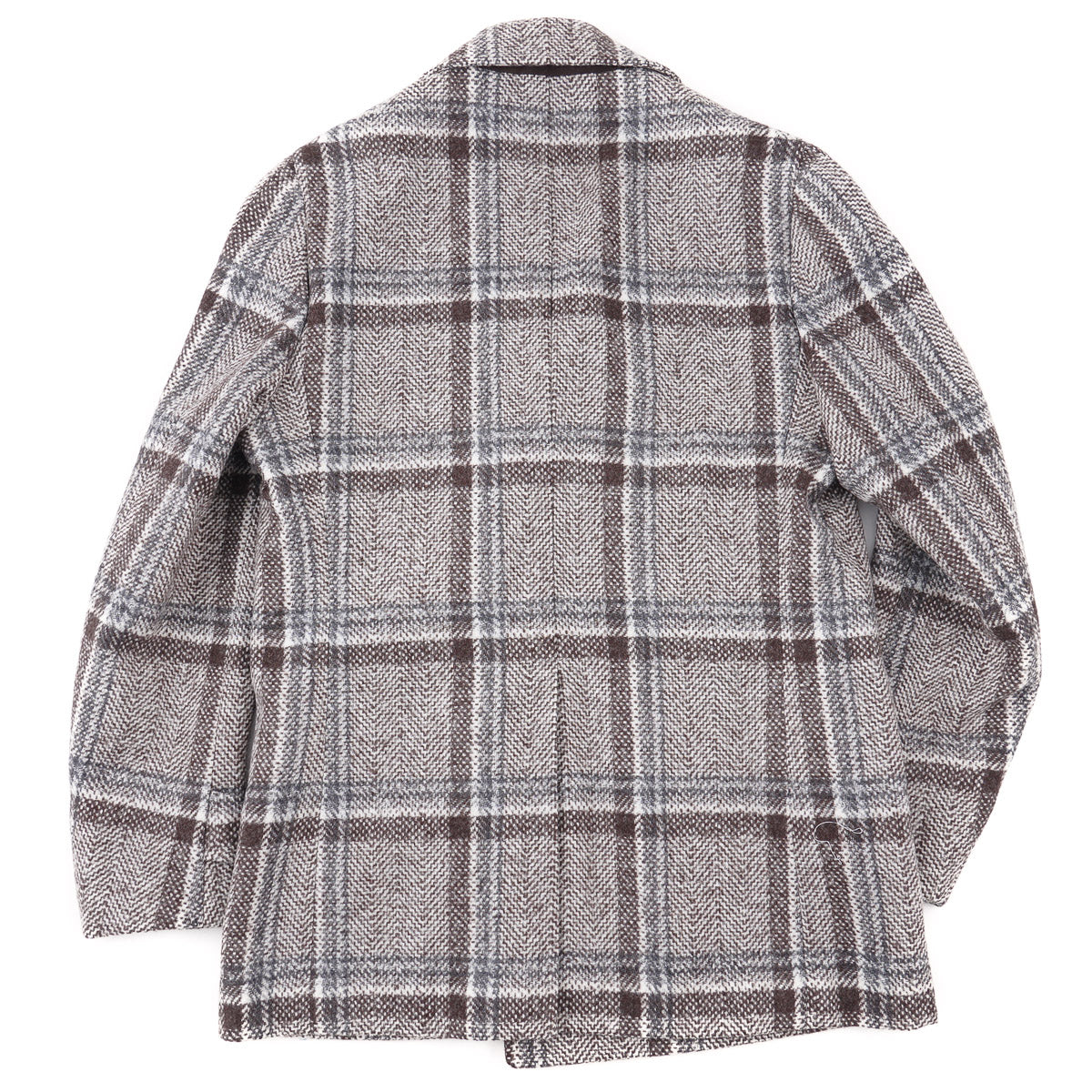 Isaia Soft-Woven Wool Peacoat - Top Shelf Apparel