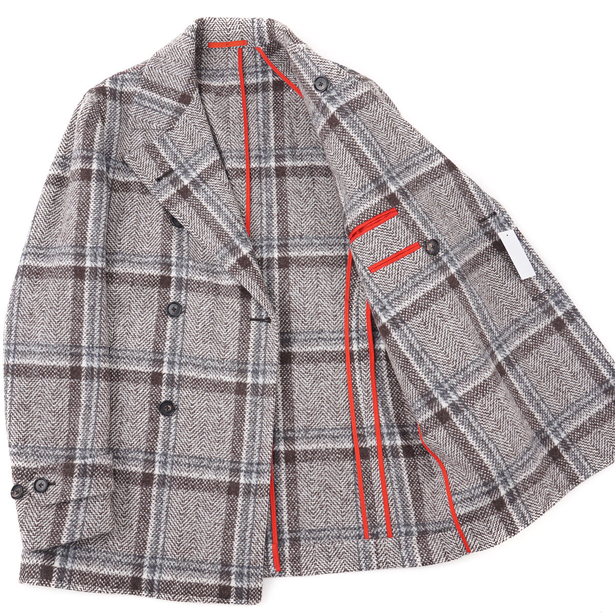 Isaia Soft-Woven Wool Peacoat - Top Shelf Apparel