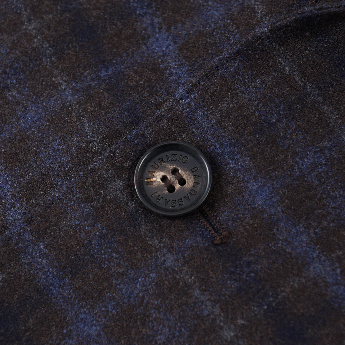 Maurizio Baldassari Flannel Wool 'Soft Jacket' - Top Shelf Apparel