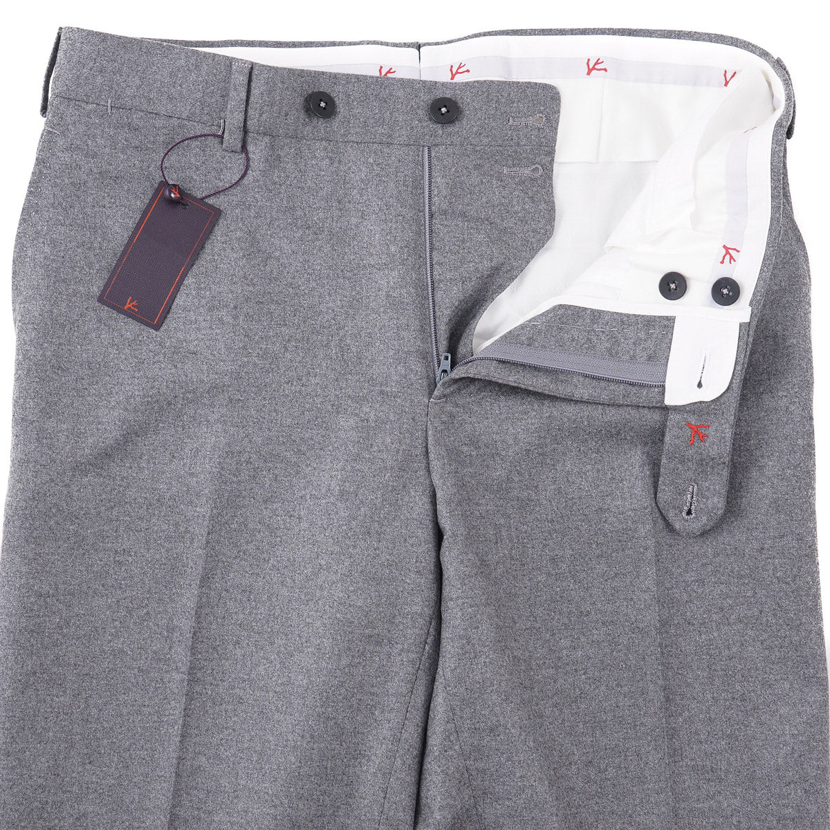 Isaia 'Sanita' Soft Wool-Cashmere Pants - Top Shelf Apparel