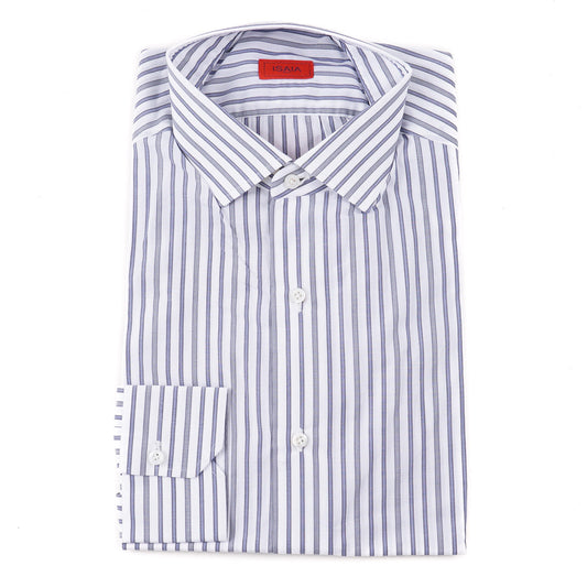 Isaia Tailored-Fit 'Mix' Cotton Shirt