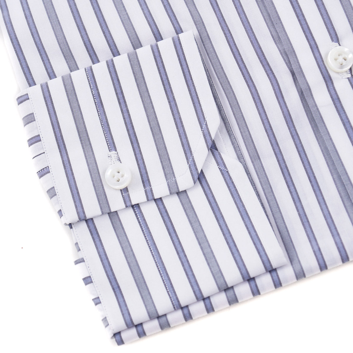 Isaia Tailored-Fit 'Mix' Cotton Shirt - Top Shelf Apparel