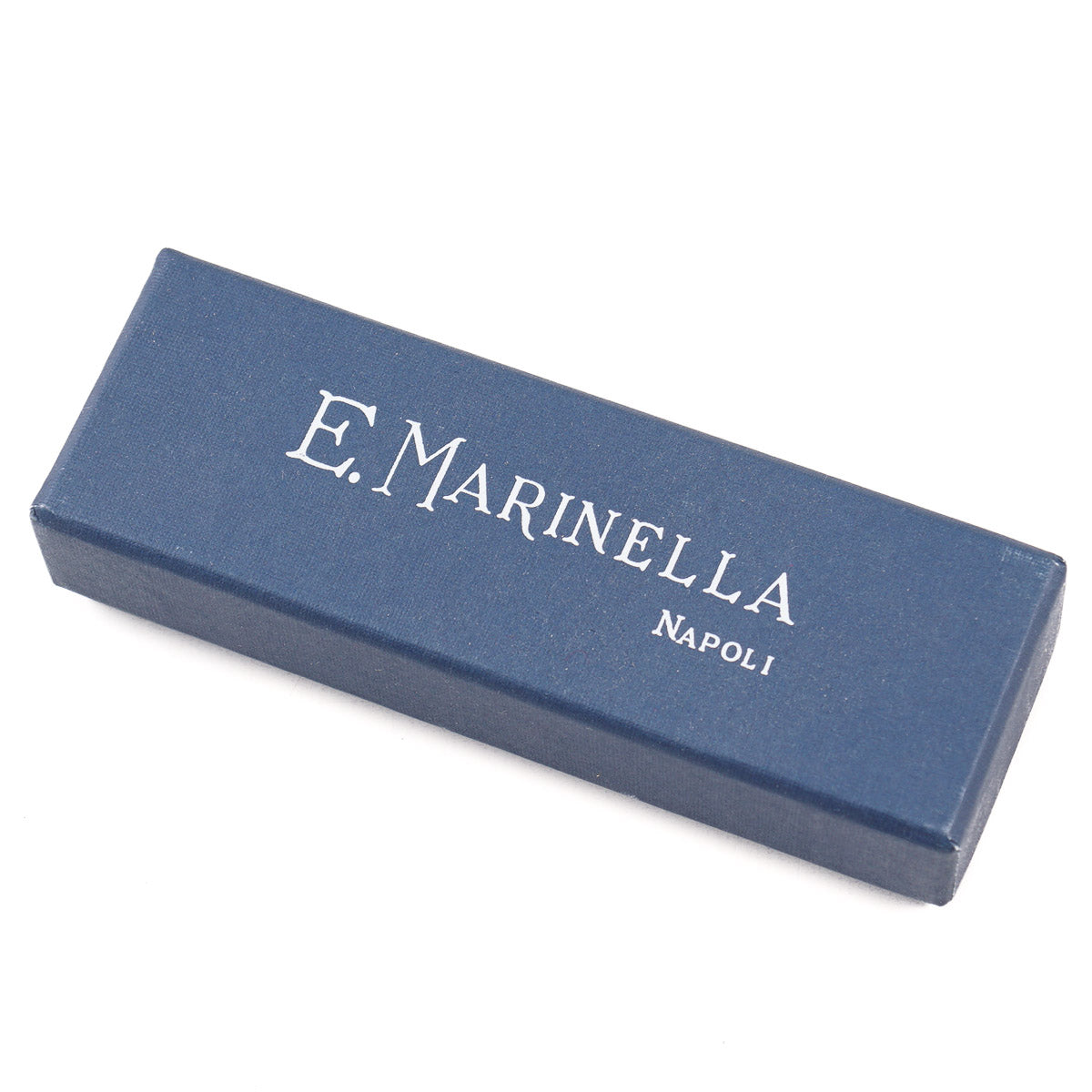 E.Marinella Silk and Leather Key Fob