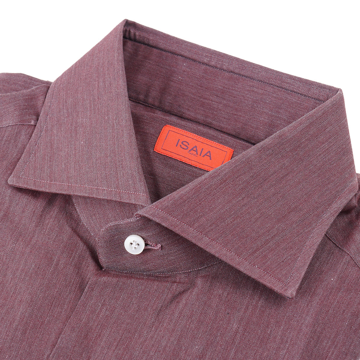 Isaia Slim-Fit Lightweight Cotton Shirt