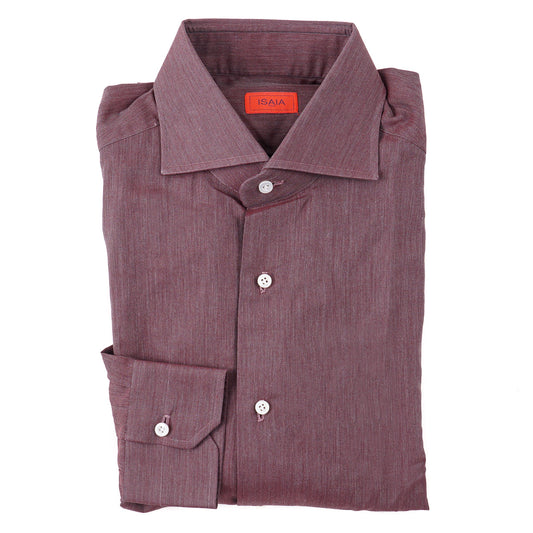 Isaia Slim-Fit Lightweight Cotton Shirt