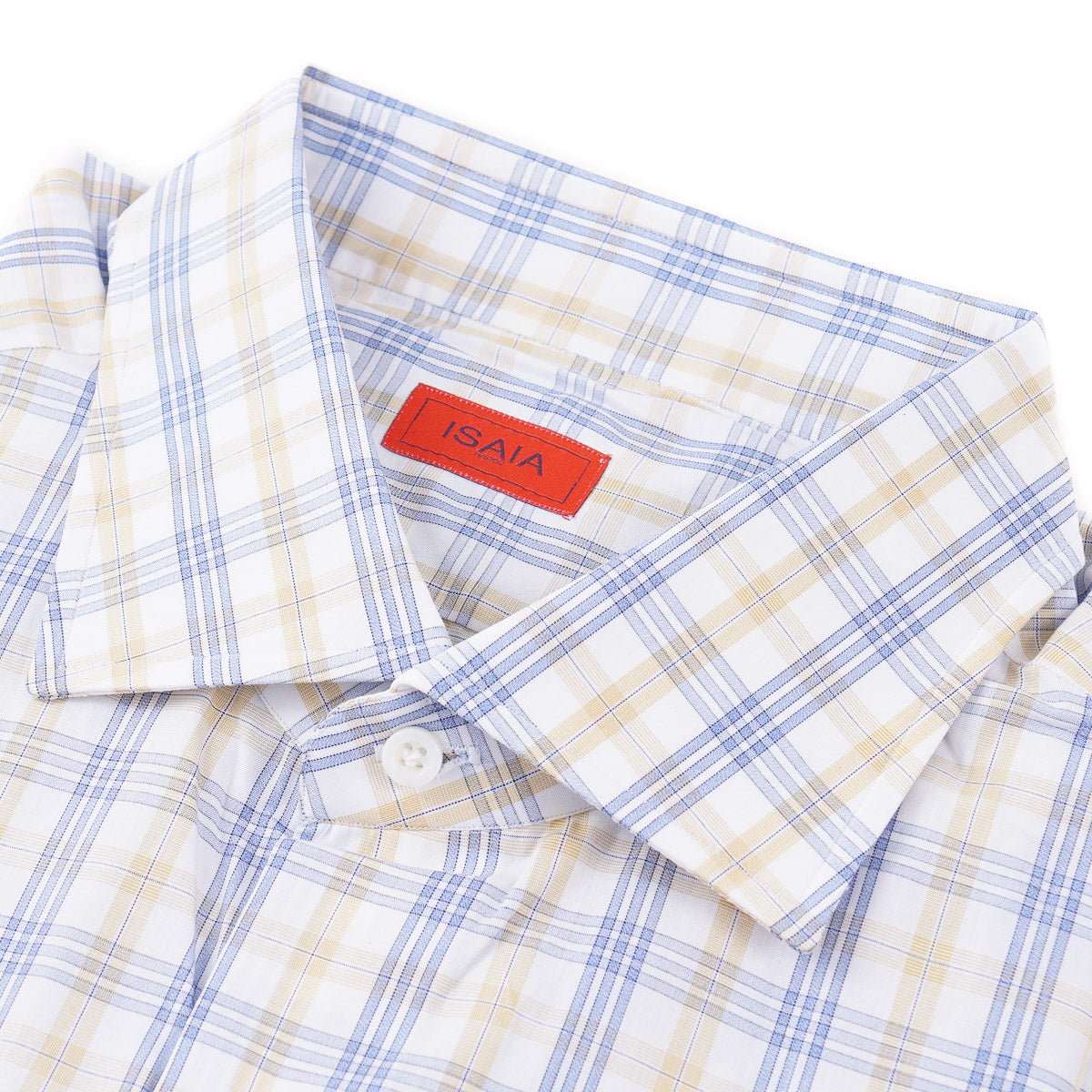 Isaia Tailored-Fit 'Mix' Cotton Shirt - Top Shelf Apparel