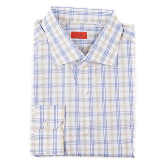 Isaia Tailored-Fit 'Mix' Cotton Shirt