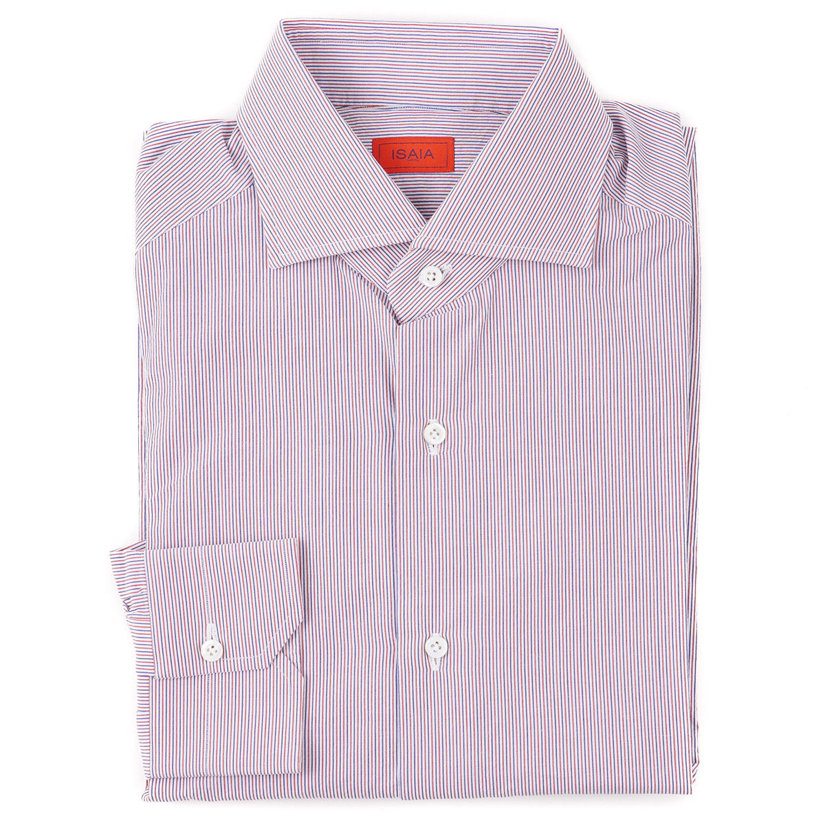 Isaia Tailored-Fit 'Mix' Cotton Shirt