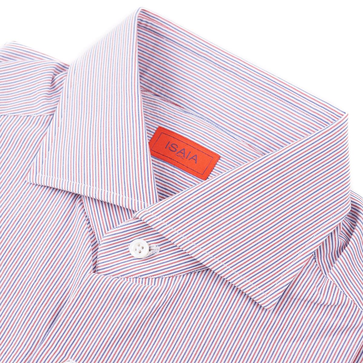 Isaia Tailored-Fit 'Mix' Cotton Shirt