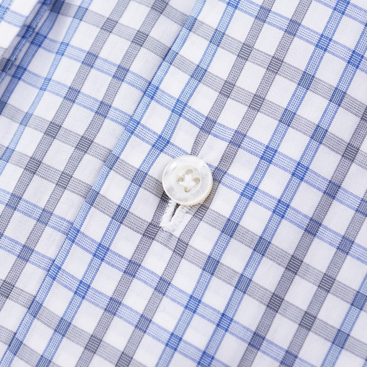 Isaia Tailored-Fit 'Mix' Cotton Shirt