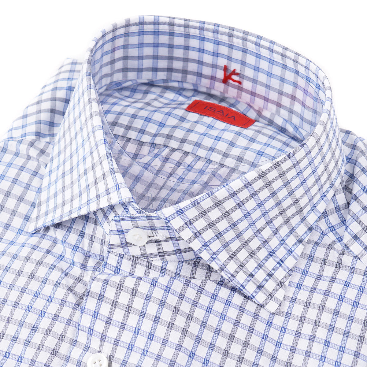 Isaia Tailored-Fit 'Mix' Cotton Shirt