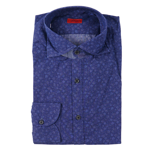 Isaia 'Mix' Printed Cotton Shirt - Top Shelf Apparel