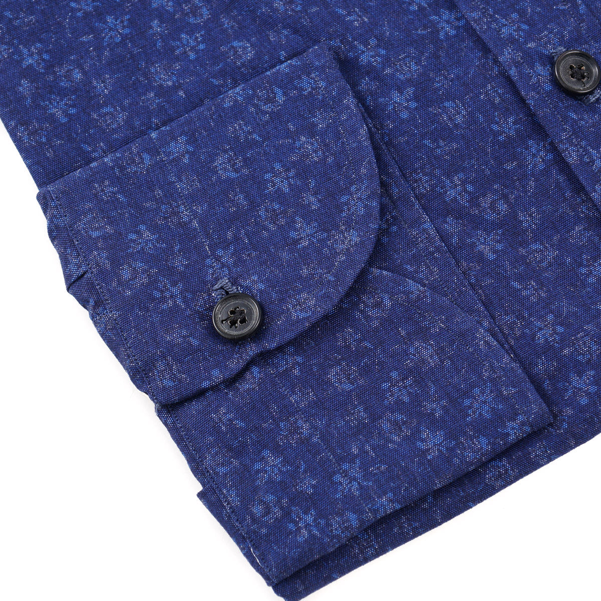 Isaia 'Mix' Printed Cotton Shirt