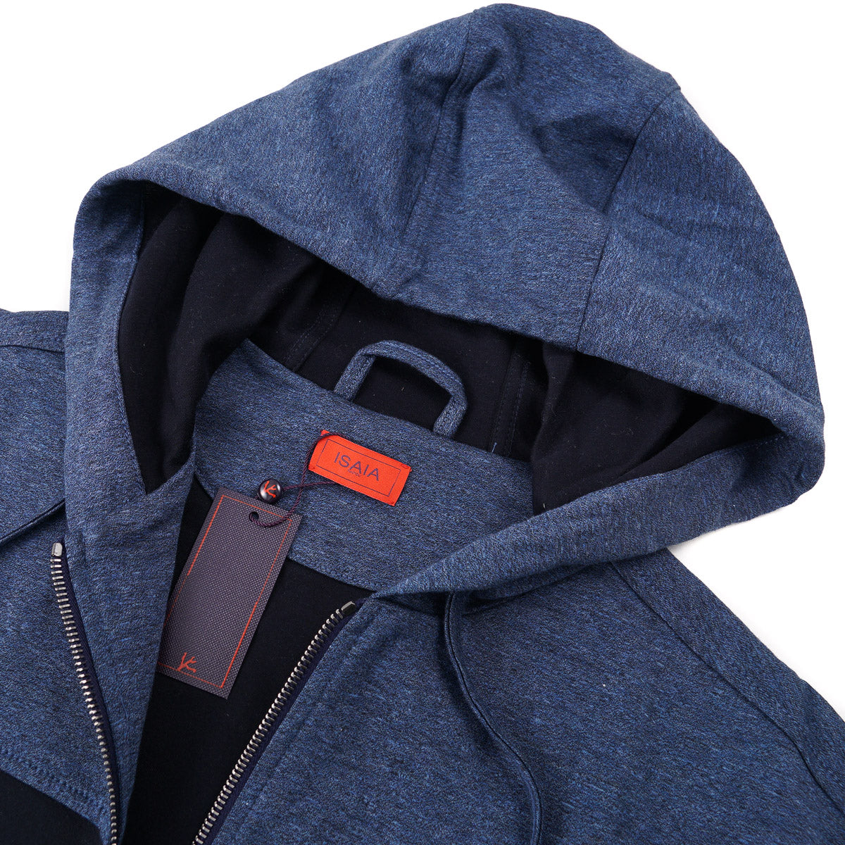 Isaia Full-Zip Hooded Sweatshirt - Top Shelf Apparel