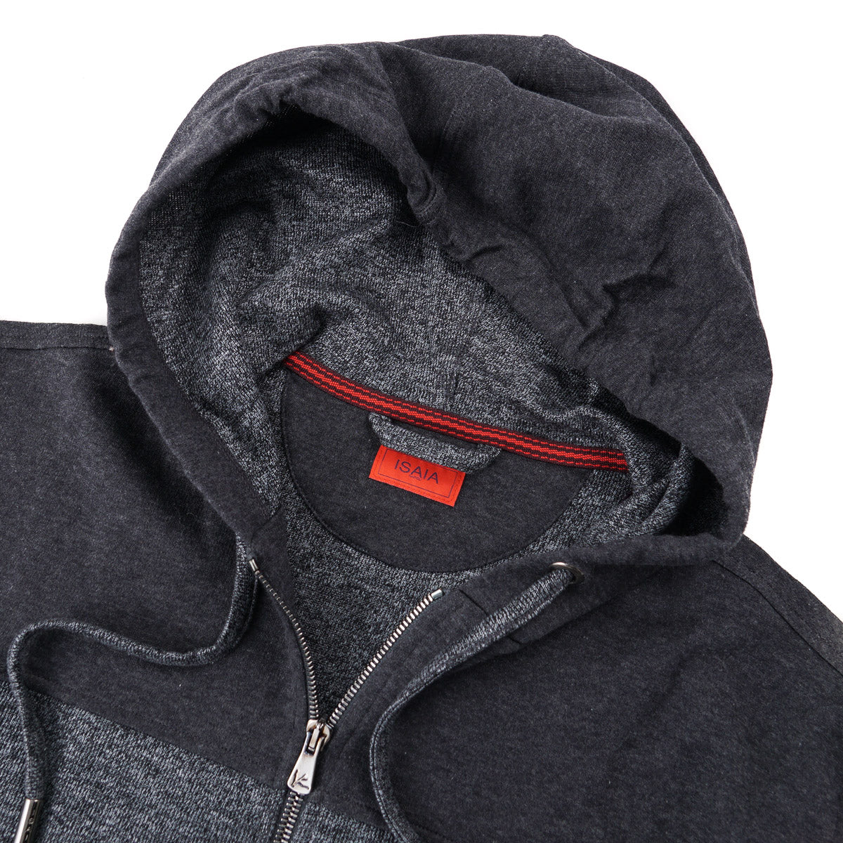 Isaia Full-Zip Hooded Sweatshirt - Top Shelf Apparel