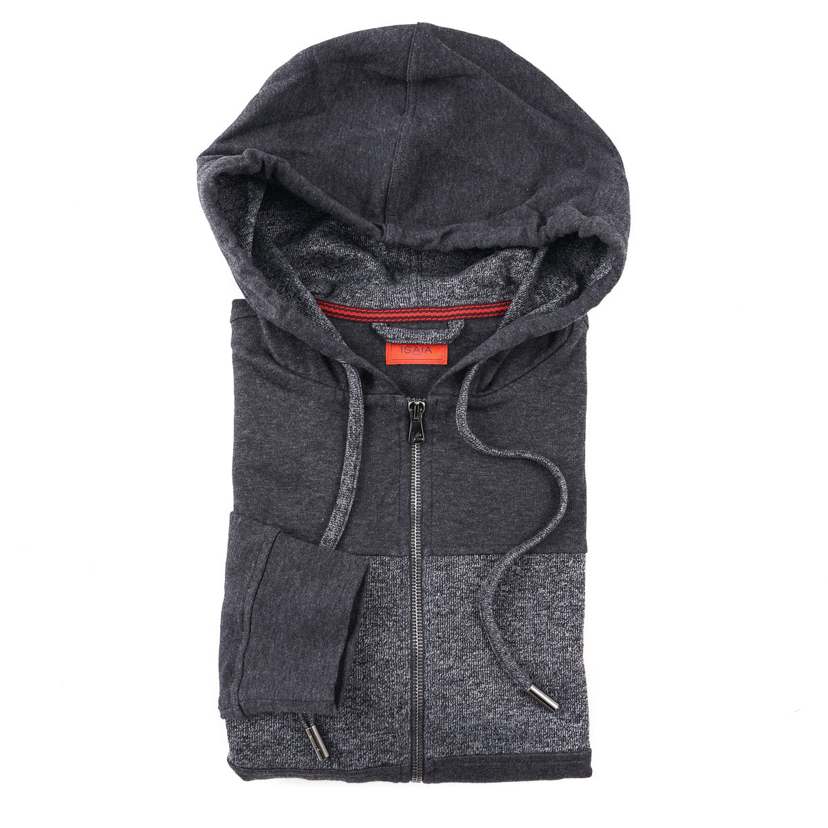 Isaia Full-Zip Hooded Sweatshirt - Top Shelf Apparel