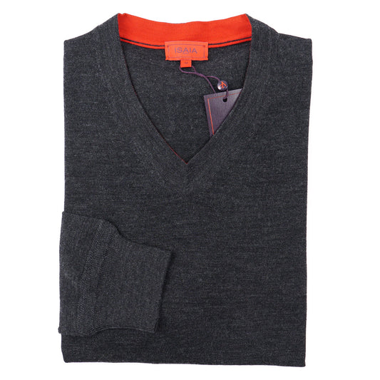 Isaia Lightweight Merino Wool Sweater - Top Shelf Apparel