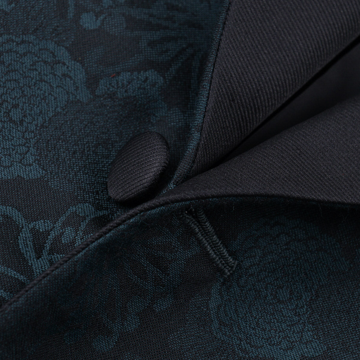 Isaia Slim-Fit Brocade Wool Dinner Jacket - Top Shelf Apparel