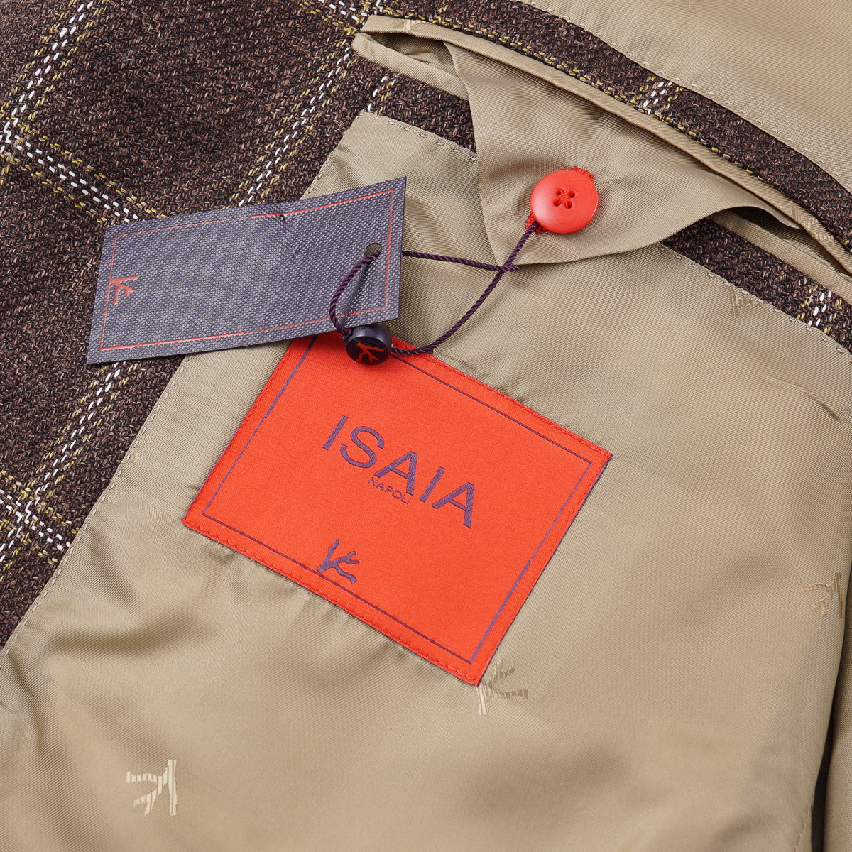 Isaia Woven Wool-Silk-Linen Sport Coat - Top Shelf Apparel