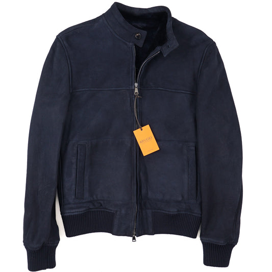 Rifugio Shearling Leather Bomber Jacket - Top Shelf Apparel