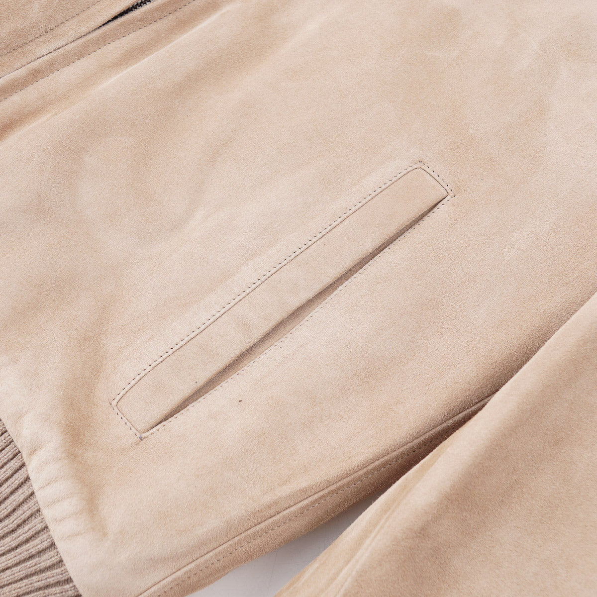 Rifugio Wool-Lined Suede Bomber Jacket - Top Shelf Apparel