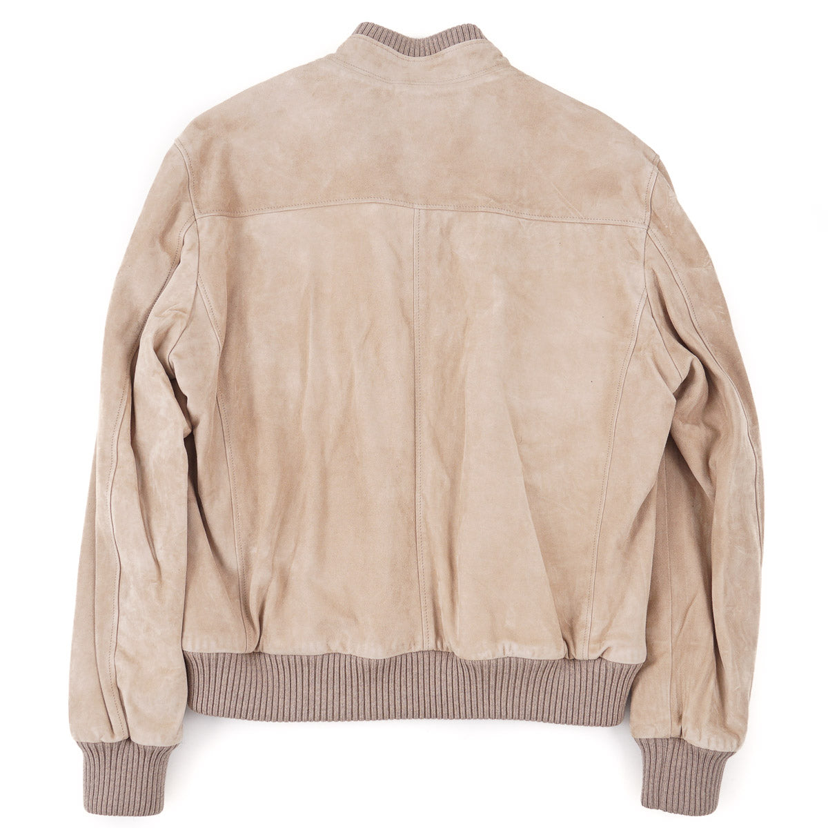 Rifugio Wool-Lined Suede Bomber Jacket - Top Shelf Apparel