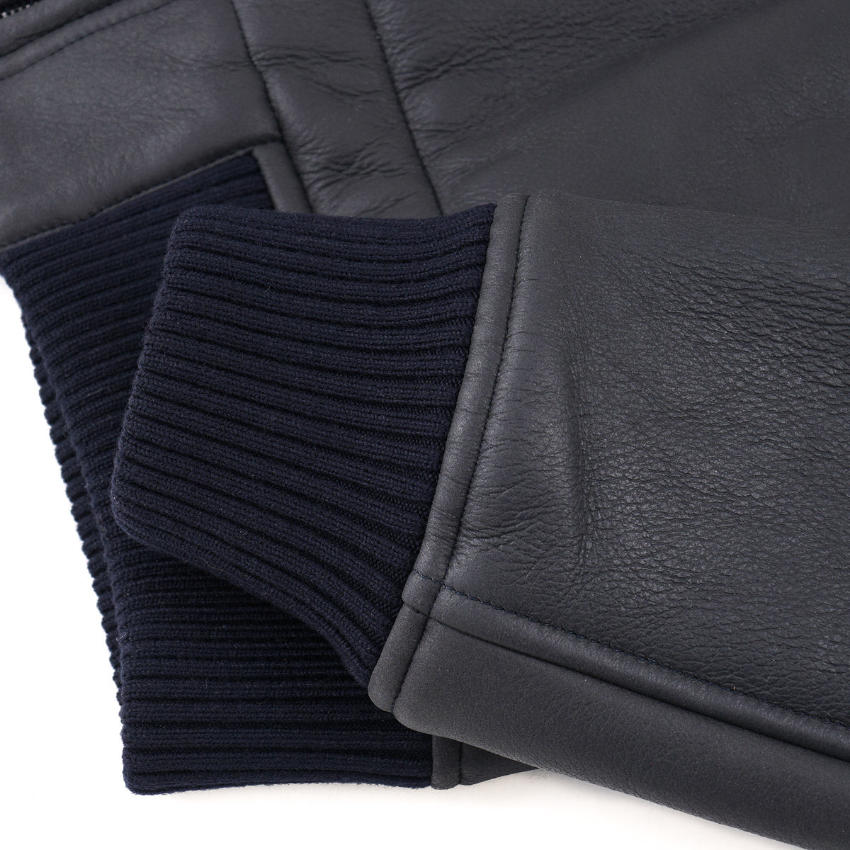 Rifugio Shearling Leather Bomber Jacket - Top Shelf Apparel