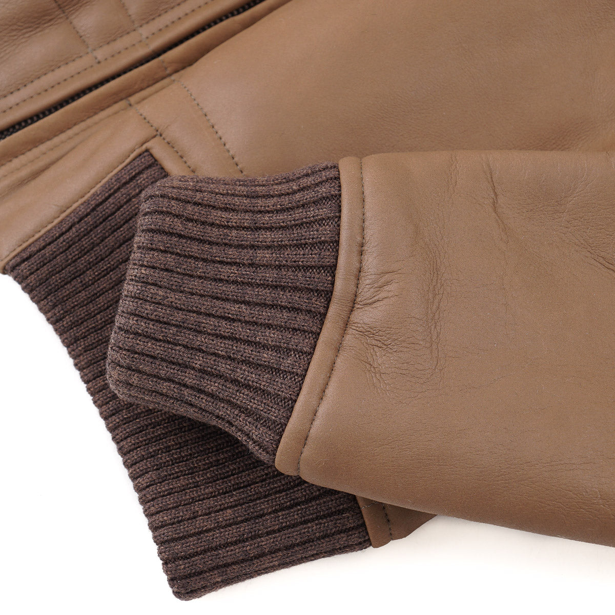 Rifugio Shearling Leather Bomber Jacket - Top Shelf Apparel