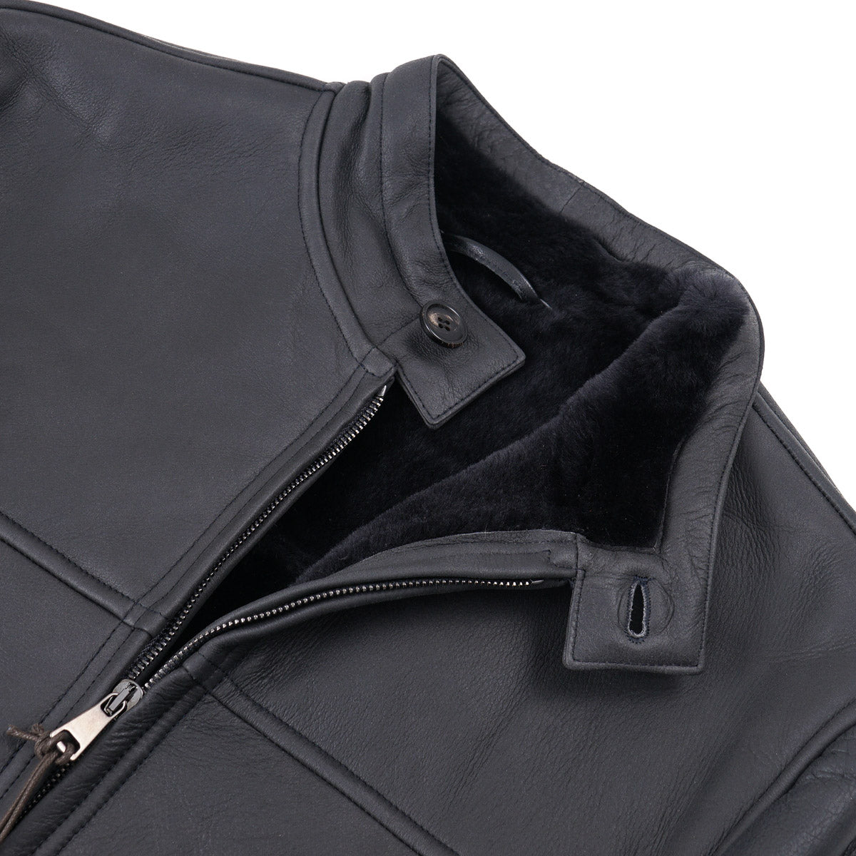 Rifugio Shearling Leather Bomber Jacket - Top Shelf Apparel