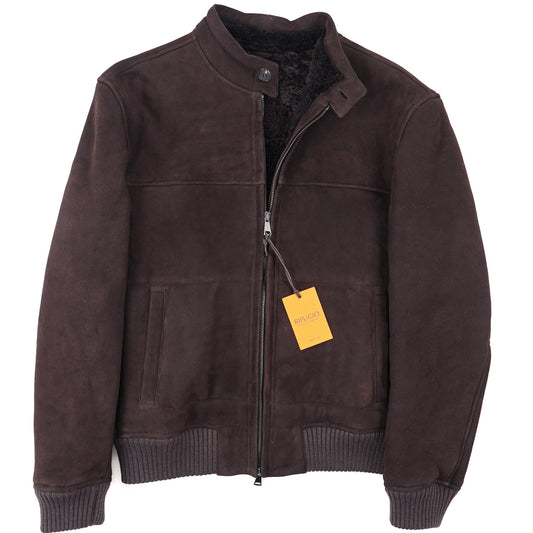 Rifugio Shearling Leather Bomber Jacket - Top Shelf Apparel