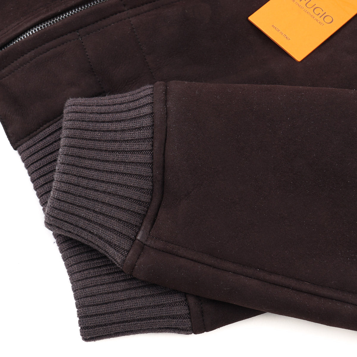 Rifugio Shearling Leather Bomber Jacket - Top Shelf Apparel