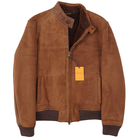 Rifugio Shearling Leather Bomber Jacket - Top Shelf Apparel