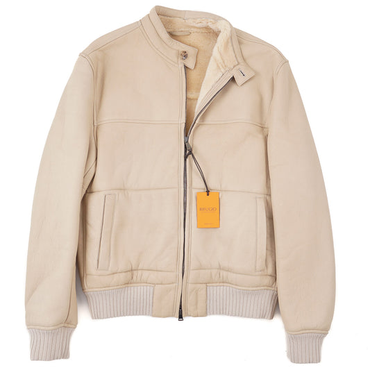 Rifugio Shearling Leather Bomber Jacket - Top Shelf Apparel
