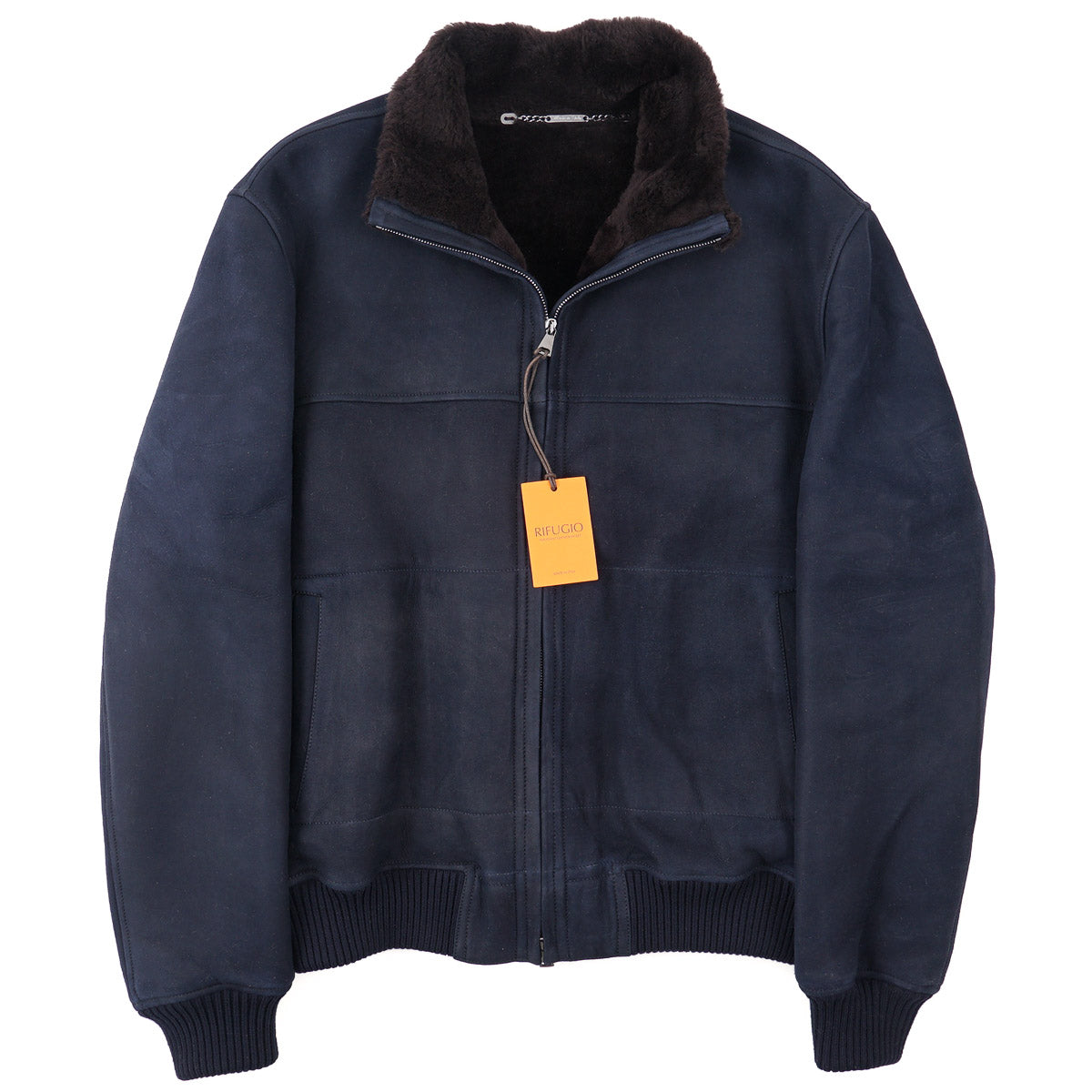 Rifugio Shearling Leather Bomber Jacket - Top Shelf Apparel