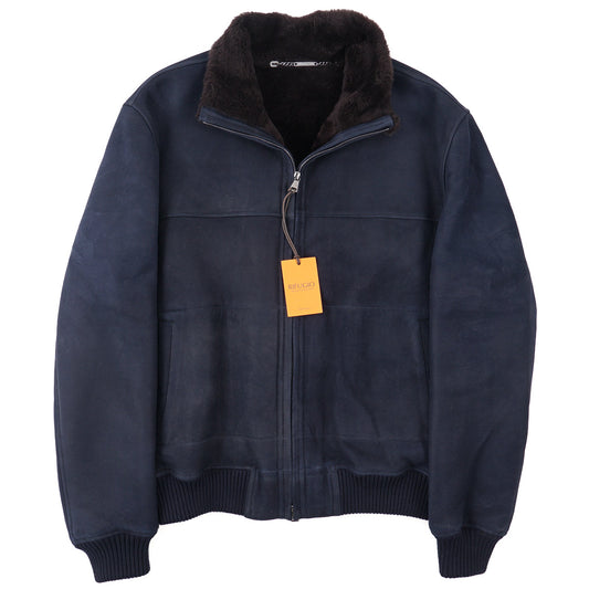 Rifugio Shearling Leather Bomber Jacket - Top Shelf Apparel