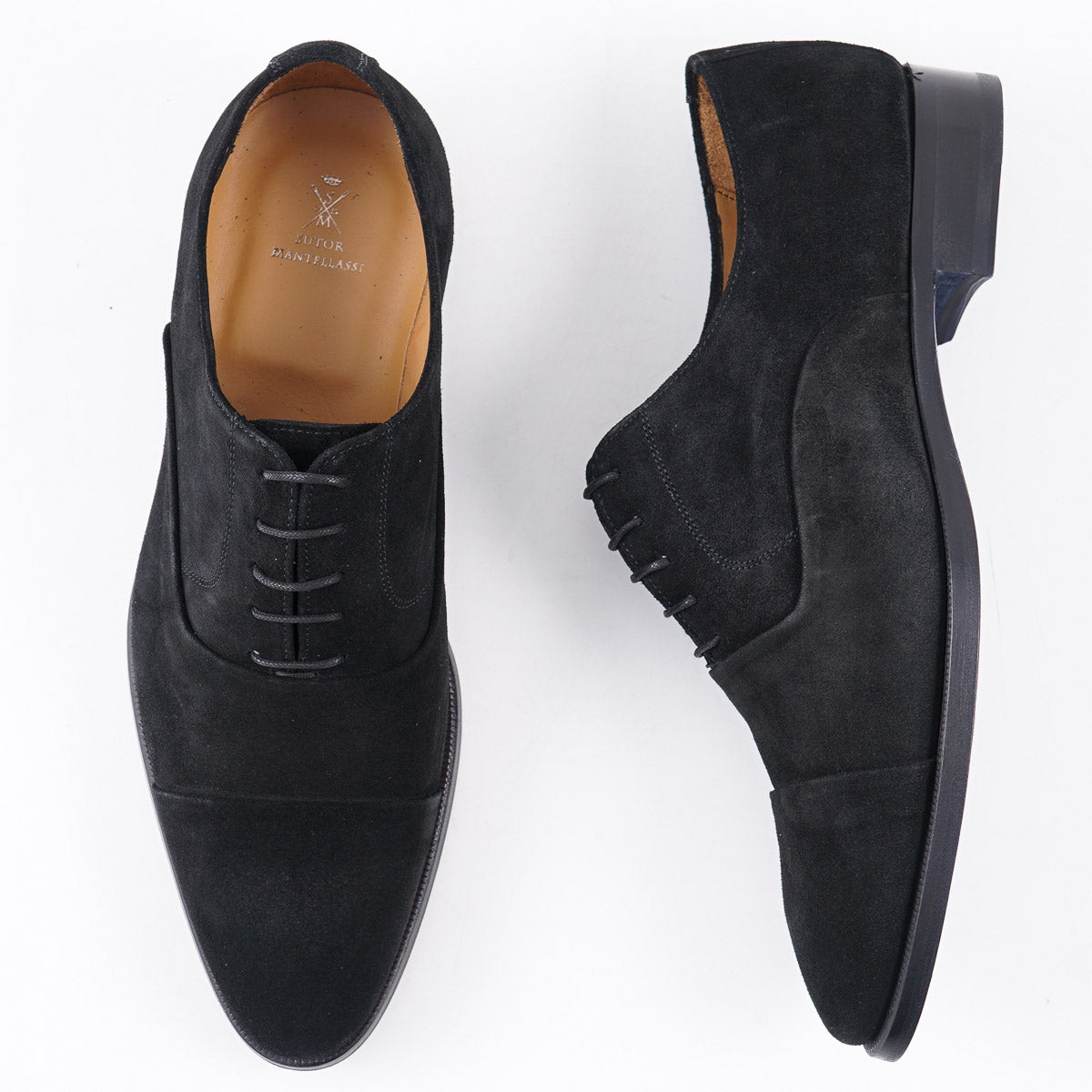 Sutor Mantellassi Calf Suede Oxford