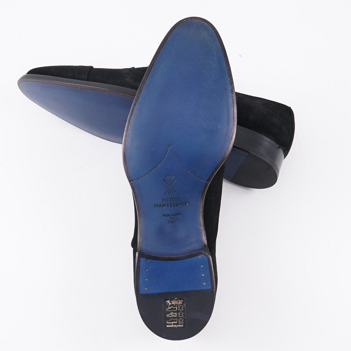 Sutor Mantellassi Calf Suede Oxford