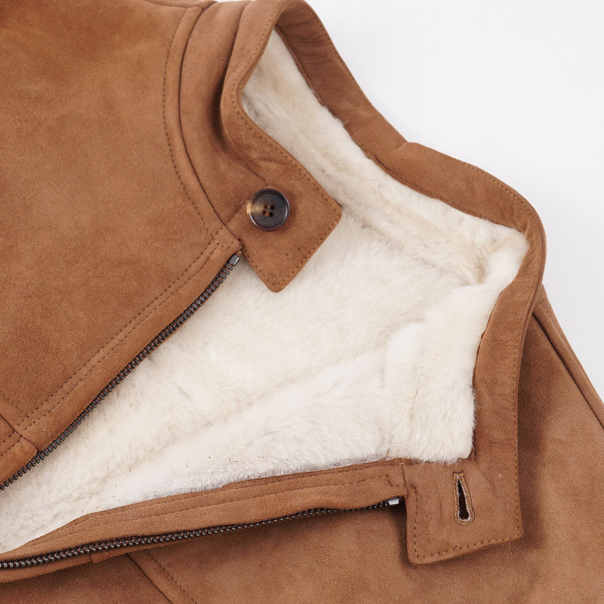 Rifugio Shearling Leather Bomber Jacket