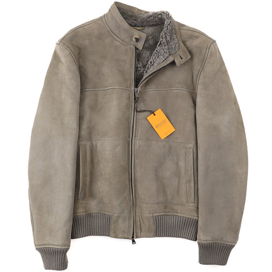 Rifugio Shearling Leather Bomber Jacket