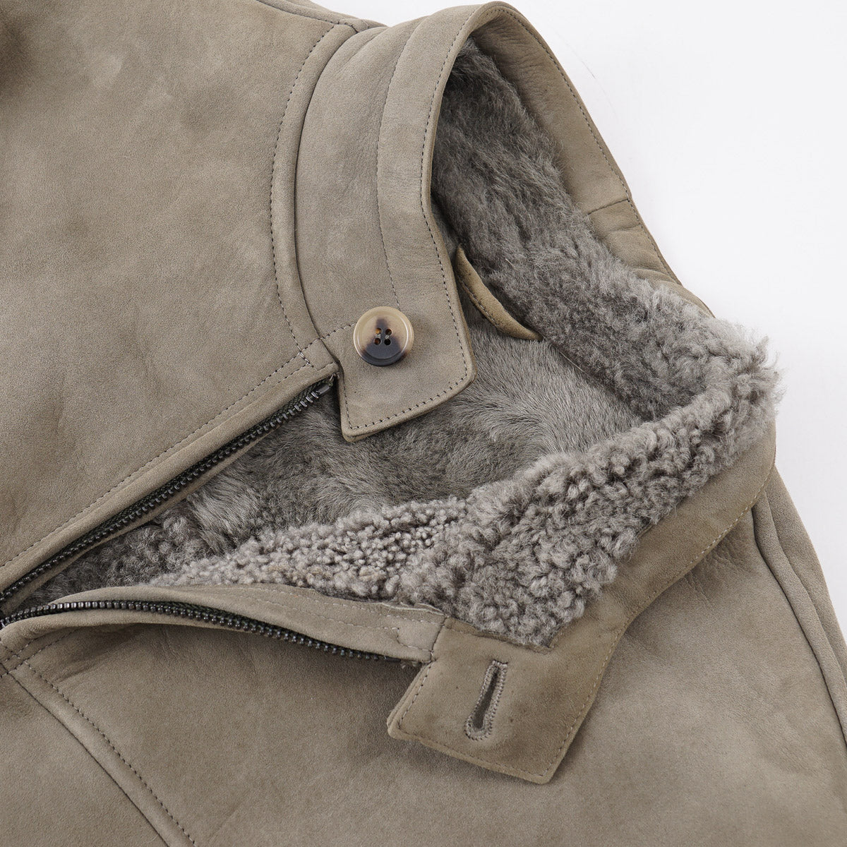 Rifugio Shearling Leather Bomber Jacket