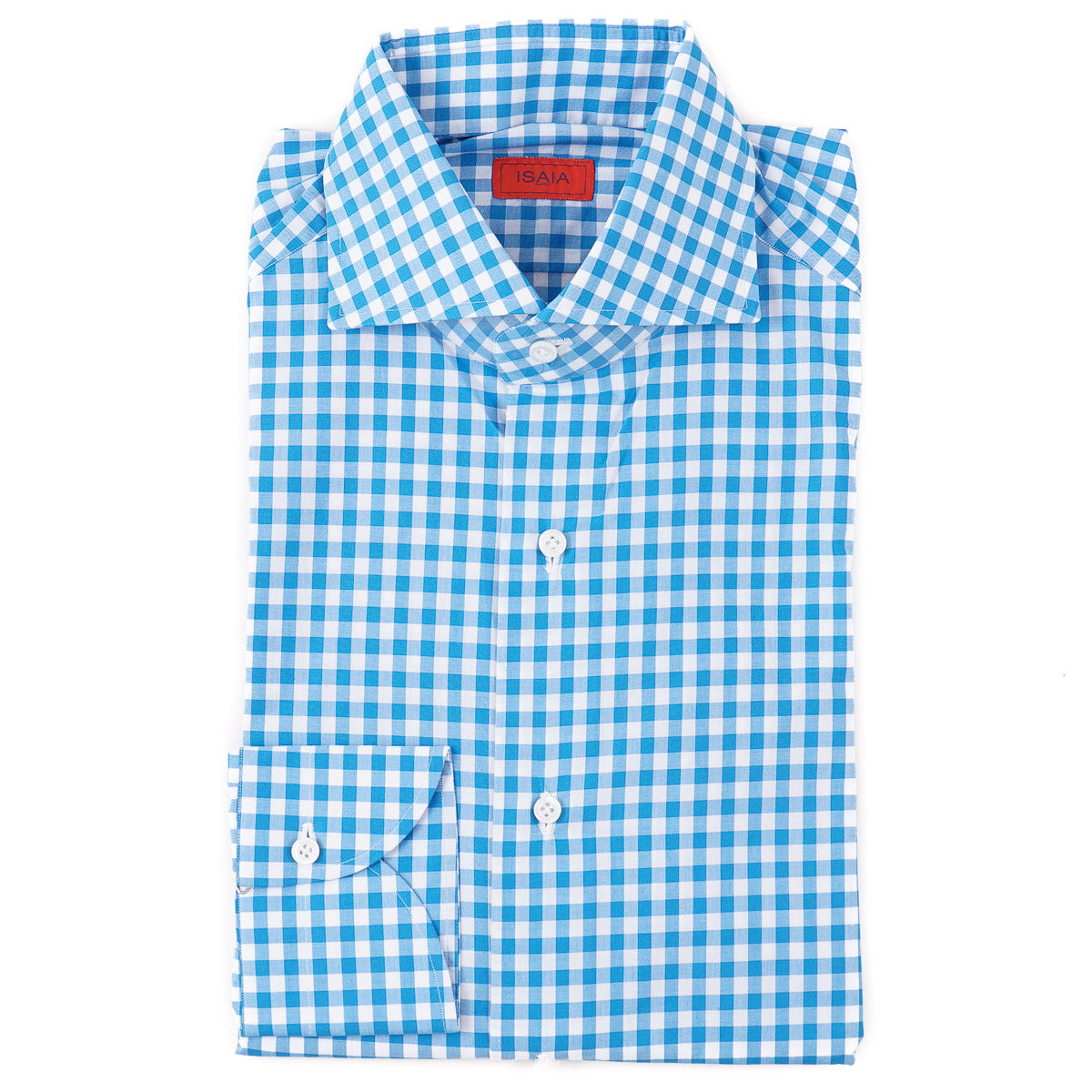 Isaia Tailored-Fit 'Mix' Cotton Shirt - Top Shelf Apparel