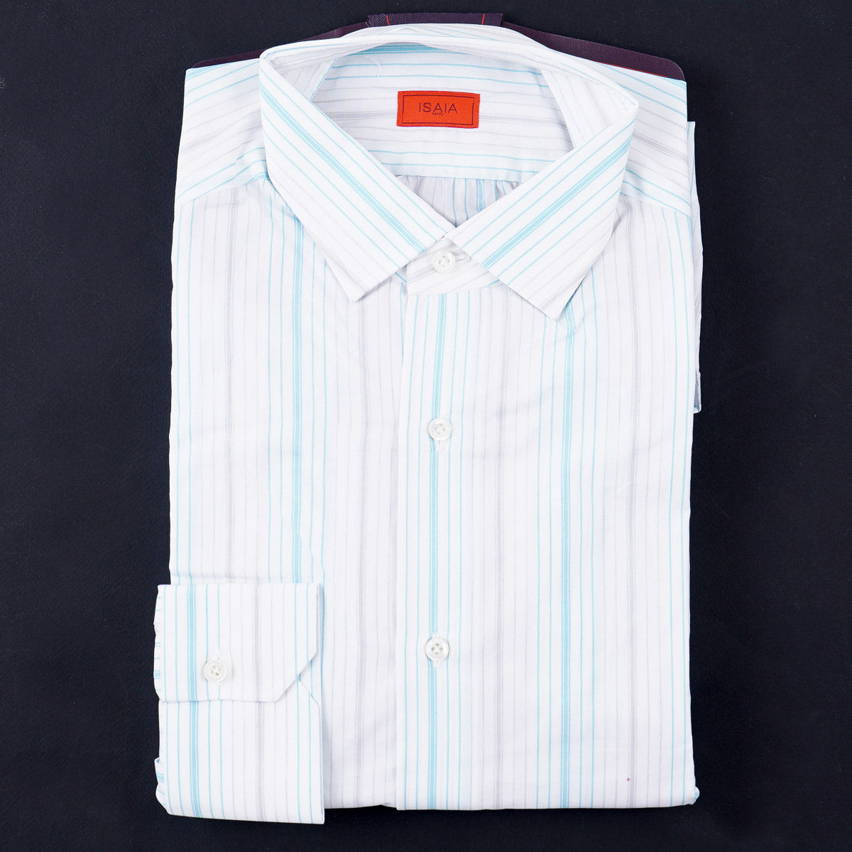 Isaia Tailored-Fit Lightweight Cotton Shirt - Top Shelf Apparel