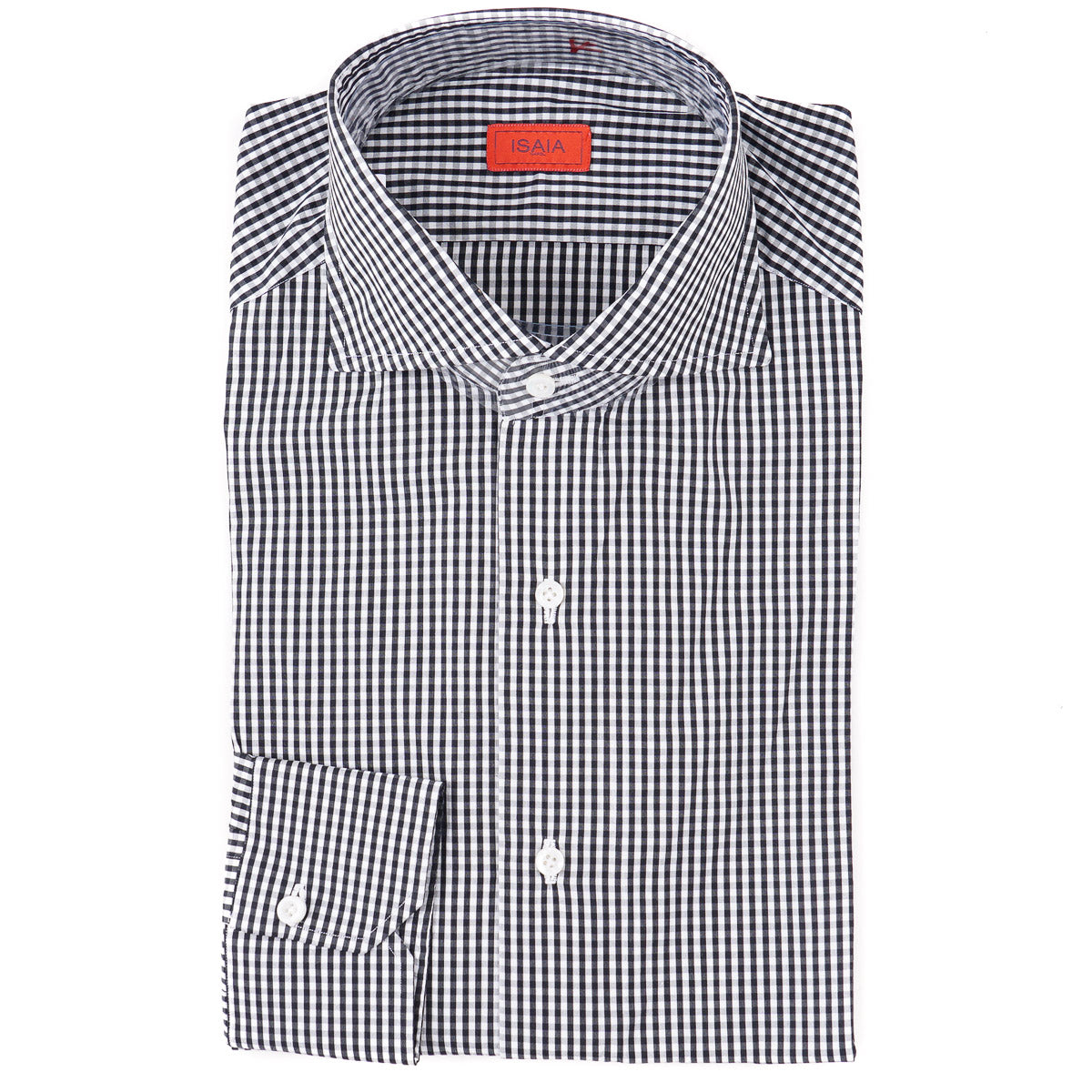 Isaia 'Mix' Tailored-Fit Cotton Shirt - Top Shelf Apparel