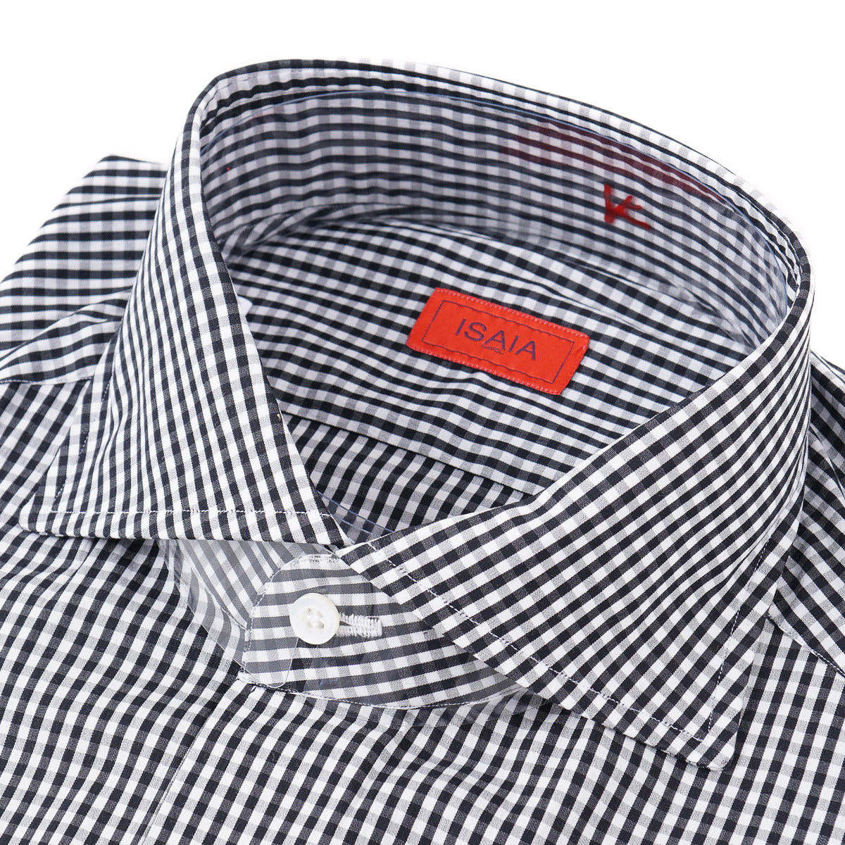 Isaia 'Mix' Tailored-Fit Cotton Shirt - Top Shelf Apparel