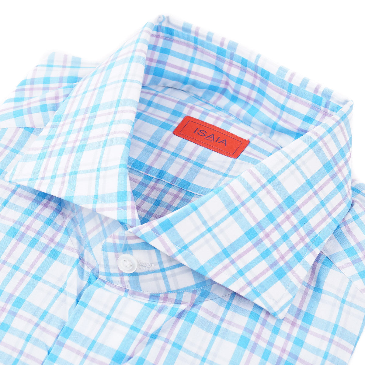 Isaia Tailored-Fit 'Mix' Cotton Shirt - Top Shelf Apparel