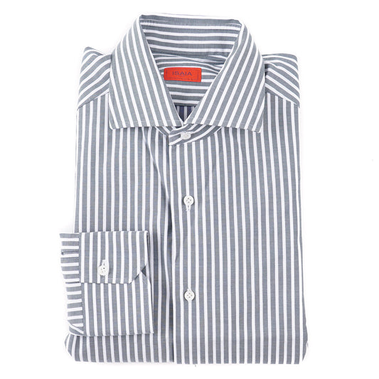 Isaia Tailored-Fit 'Mix' Cotton Shirt - Top Shelf Apparel