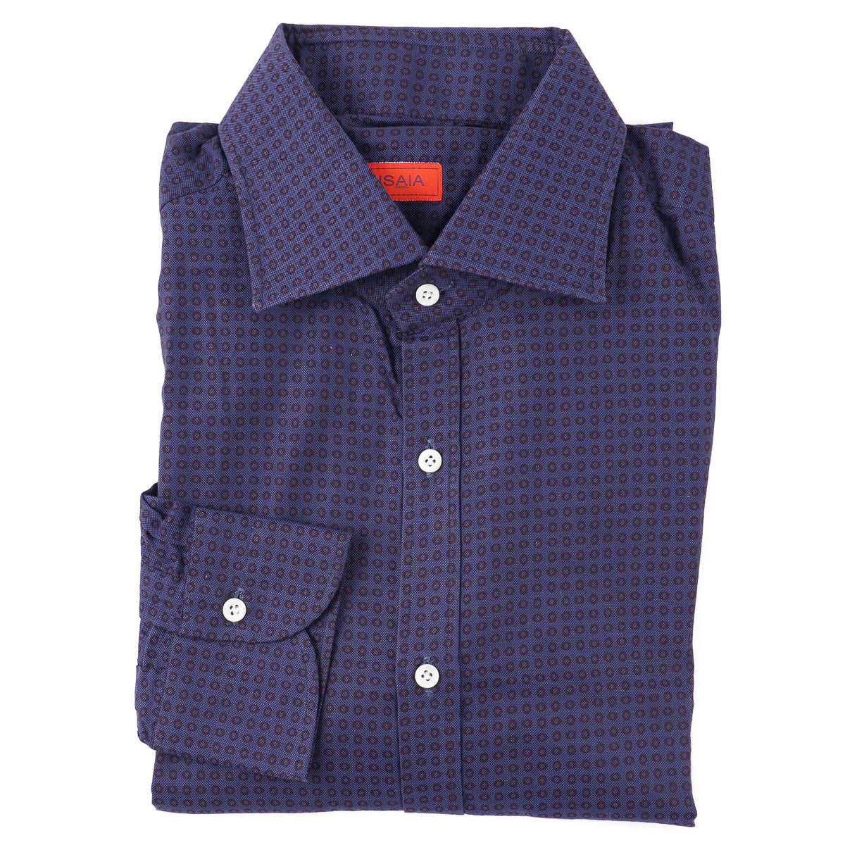 Isaia Regular-Fit 'Italia' Cotton Shirt - Top Shelf Apparel