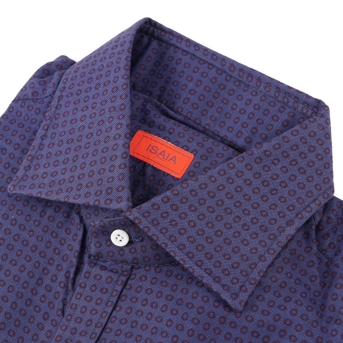 Isaia Regular-Fit 'Italia' Cotton Shirt - Top Shelf Apparel