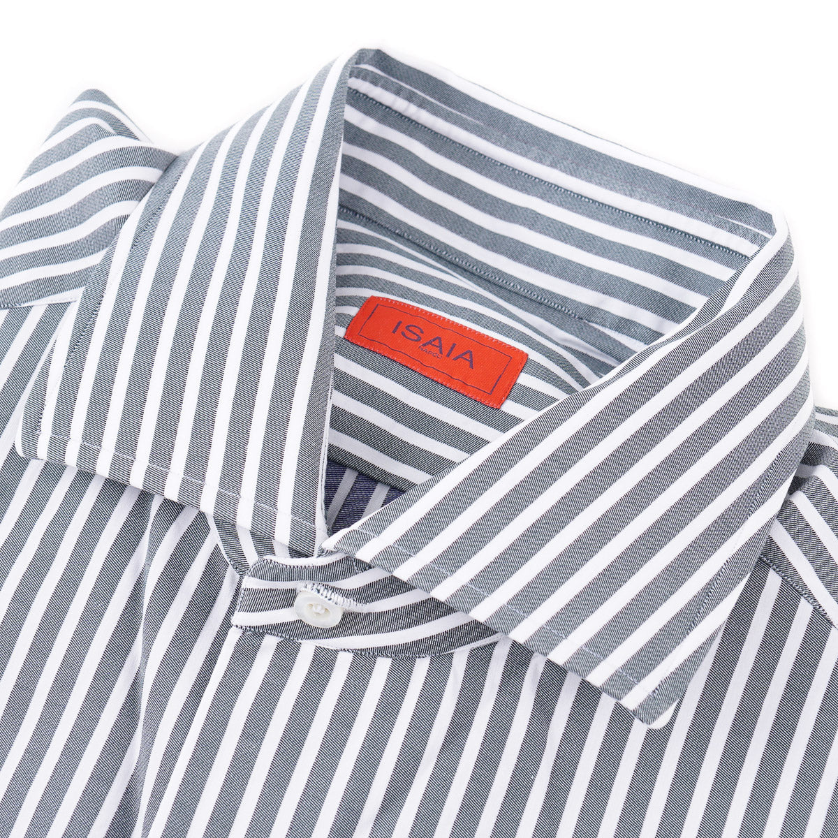 Isaia Tailored-Fit 'Mix' Cotton Shirt - Top Shelf Apparel