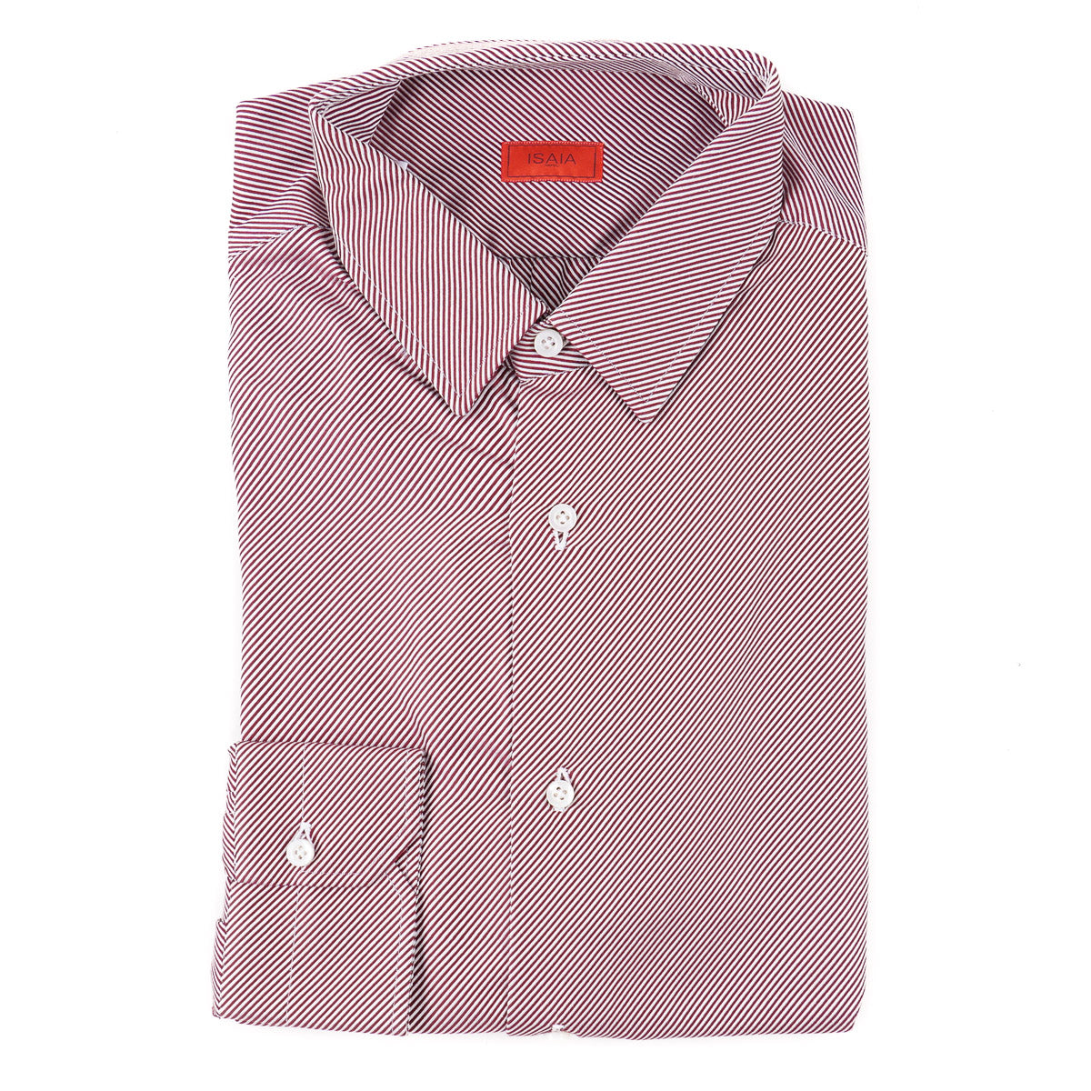 Isaia Tailored-Fit 'Mix' Cotton Shirt - Top Shelf Apparel